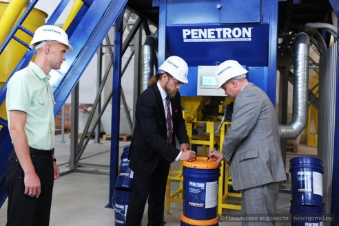 Завод по производству гидроизоляционных материалов открылся под Гомелем