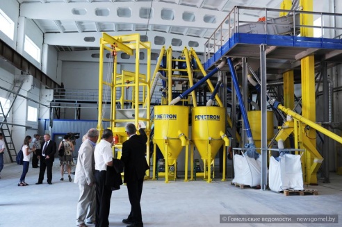 Завод по производству гидроизоляционных материалов открылся под Гомелем