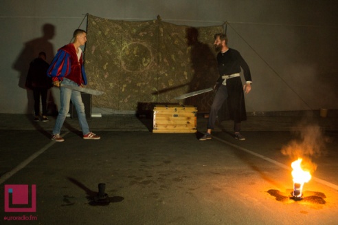 В Гомеле показали уличный поэтический спектакль (фото)