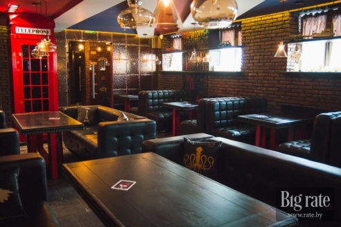Бар «UNDERGROUND», или Маленький Лондон в центре Гомеля