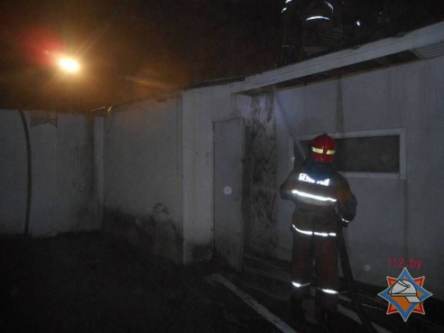В Бобруйске спасатели ликвидировали пожар