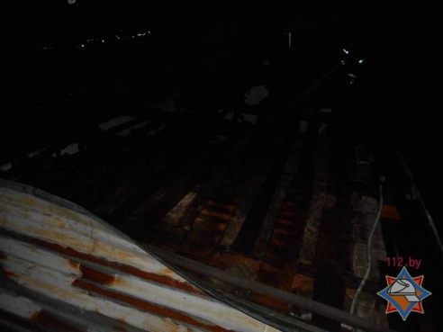 В Бобруйске спасатели ликвидировали пожар