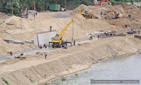 Изюминкой обновленной набережной в Гомеле станет композиция «Маяк»