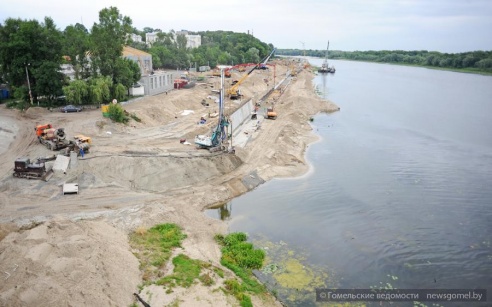 Изюминкой обновленной набережной в Гомеле станет композиция «Маяк»