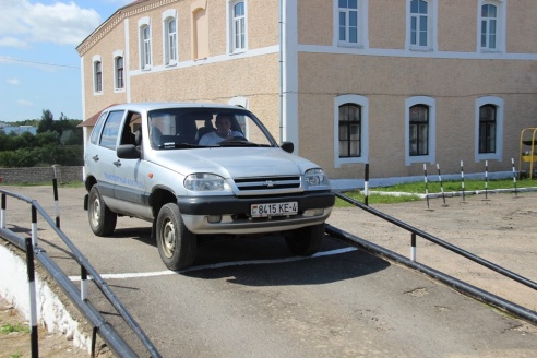 Мастер-класс водителей Ошмянских электрических сетей