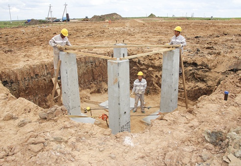 Кітайцы будуюць па Пастаўшчыне падстанцыю