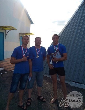 Вилейские спасатели стали третьими в многоборье и первыми в выходе катера по тревоге на областных соревнованиях ОСВОД