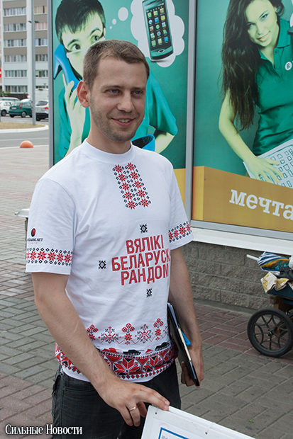 Татьяна Короткевич лично посетила пикеты по сбору подписей в Гомеле