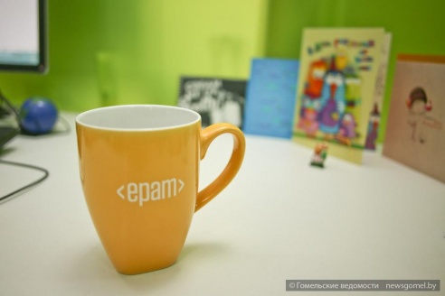 Журналисты побывали в новом офисе Epam Systems в Гомеле (фото)