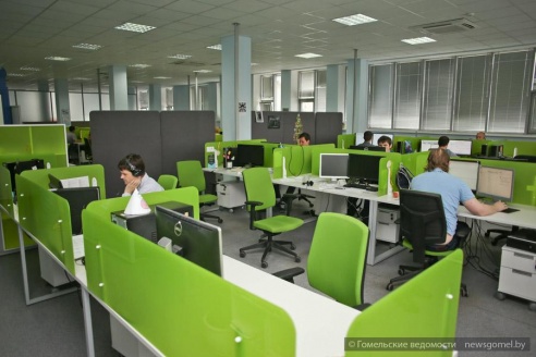 Журналисты побывали в новом офисе Epam Systems в Гомеле (фото)