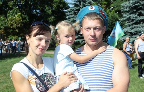 День ВДВ в Бобруйске. Фото