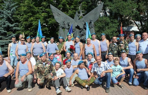 День ВДВ в Бобруйске. Фото