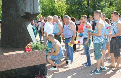 День ВДВ в Бобруйске. Фото