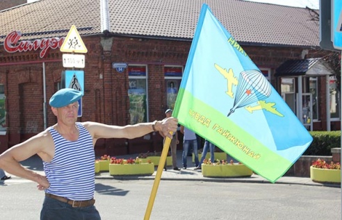 День ВДВ в Бобруйске. Фото