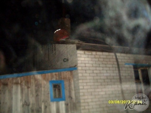 На пожаре в своем доме в деревне Ластовичи Глубокского района погиб 40-летний мужчина (ФОТО)