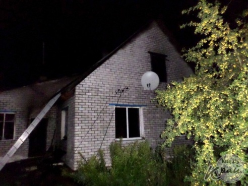 На пожаре в своем доме в деревне Ластовичи Глубокского района погиб 40-летний мужчина (ФОТО)