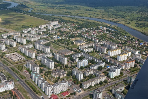 Взгляд сверху: Бобруйск