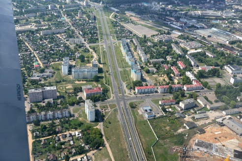 Взгляд сверху: Бобруйск