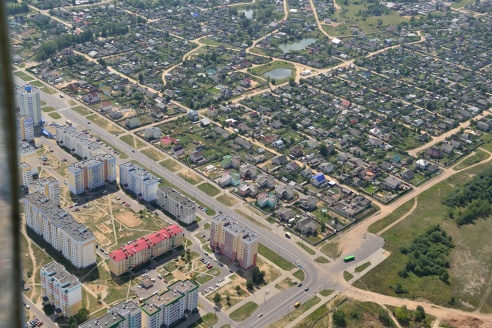 Взгляд сверху: Бобруйск