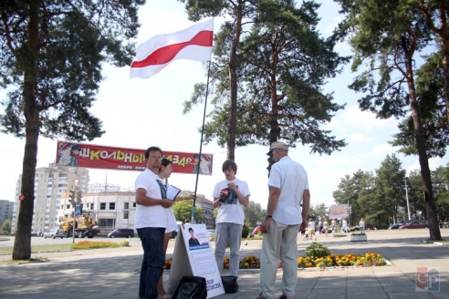 В Борисов приехала инициативная группа Татьяны Короткевич