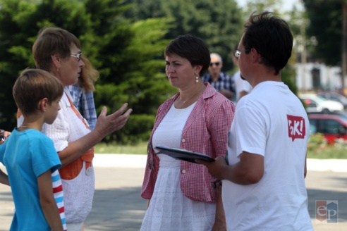 В Борисов приехала инициативная группа Татьяны Короткевич