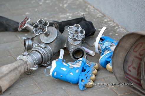 Пожар в бобруйском небоскребе