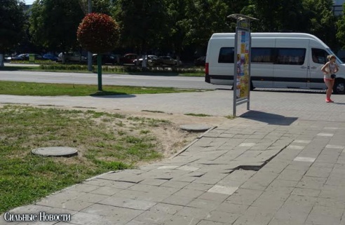 Фотофакт: гомельские активисты используют пикеты по сбору подписей за Лукашенко для решения городских проблем