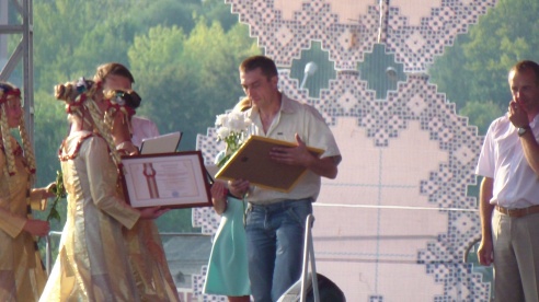 Праздновали строители