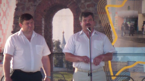 Праздновали строители