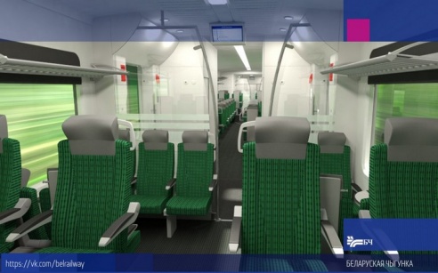 Фотофакт: в 2016 году между Гомелем и Минском начнет курсировать новый поезд, в котором будут вагоны первого и второго класса, Wi-Fi и бар