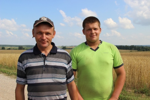 Лідары жніва на Ашмяншчыне