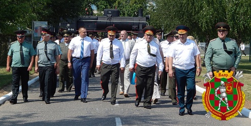 В Слуцке прошли мероприятия, посвящённые годовщине железнодорожных войск