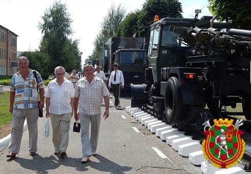 В Слуцке прошли мероприятия, посвящённые годовщине железнодорожных войск