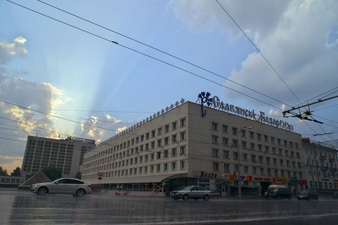 В Витебске второй раз за август прошел дождь