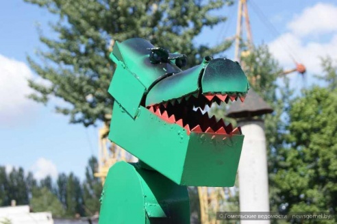 На гомельском предприятии появится «парк юрского периода», сделанный из железа