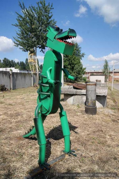 На гомельском предприятии появится «парк юрского периода», сделанный из железа