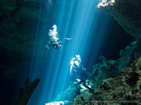 На глубине: гомельский дайвер поделился опытом