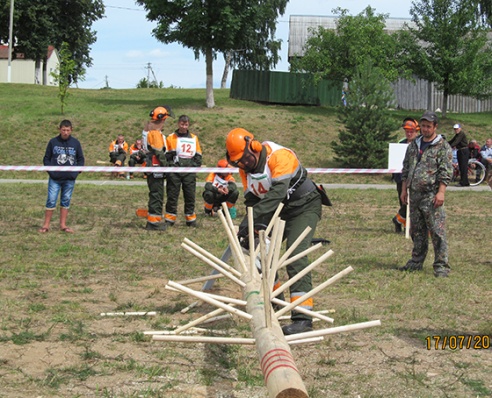 Пастаўчане зноў у ліку прызёраў чэмпіянату “Лесаруб-2015”