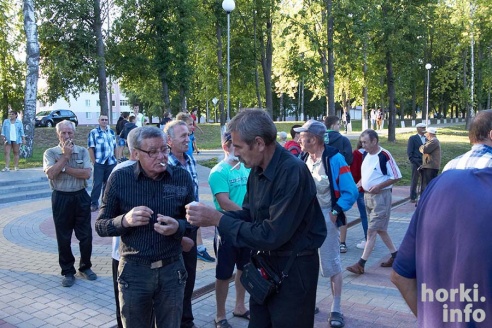 Горки разбили Шклов, Круглое – на очереди
