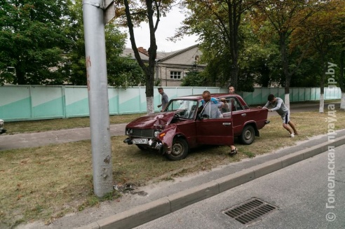 ДТП на улице Б. Хмельницкого