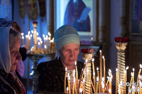 Яблоки можно есть – православные в Горках отпраздновали Спас. Фоторепортаж