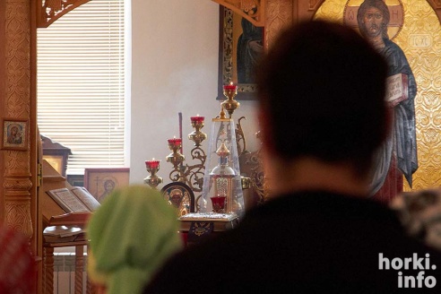 Яблоки можно есть – православные в Горках отпраздновали Спас. Фоторепортаж