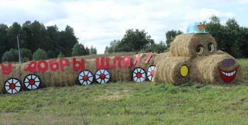 Вдоль автодороги Р-21 Витебск-Лиозно «выросли» соломенные фигуры