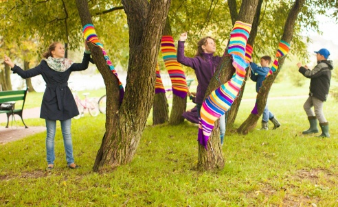 Вязаный Гомель: в День города пройдет акция Ярнбомбинг