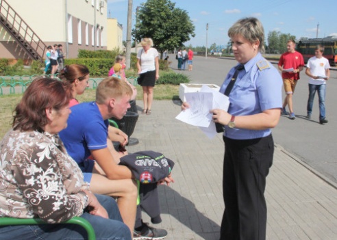 В субботу в городах нашей республики под таким названием прошла республиканская акция «Стоп! Неверный шаг» (+ фото)