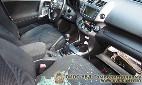 В Гомеле задержан преступник, потрошивший по ночам автомобили горожан