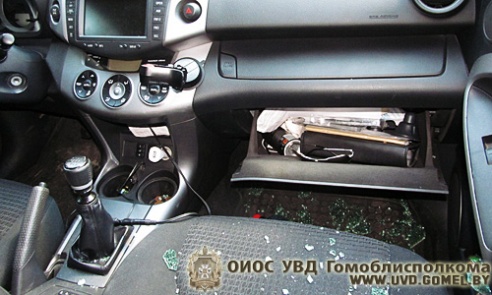 В Гомеле задержан преступник, потрошивший по ночам автомобили горожан