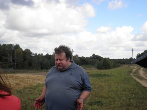 На месте гибели отряда