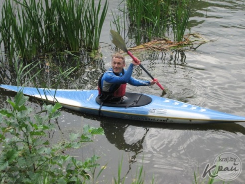 ФОТОРЕПОРТАЖ: Соревнования по технике водного туризма проходят на Вилии в Вилейском районе