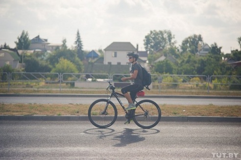 «Накататься вдоволь»: в Гомеле прошла первая велосуббота